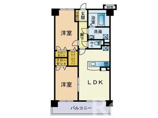 室見駅 徒歩8分 3階の物件間取画像